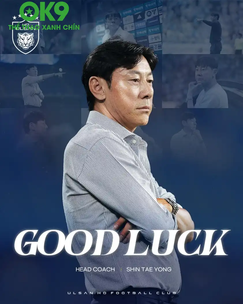 Ulsan HD thông báo sa thải HLV Shin Tae Yong Ulsan HD thông báo sa thải HLV Shin Tae Yong