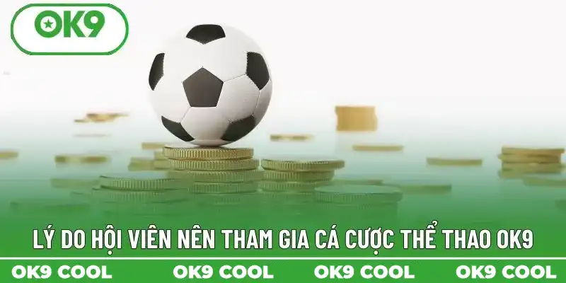 Lý do hội viên nên tham gia cá cược thể thao OK9 Lý do hội viên nên tham gia cá cược thể thao OK9